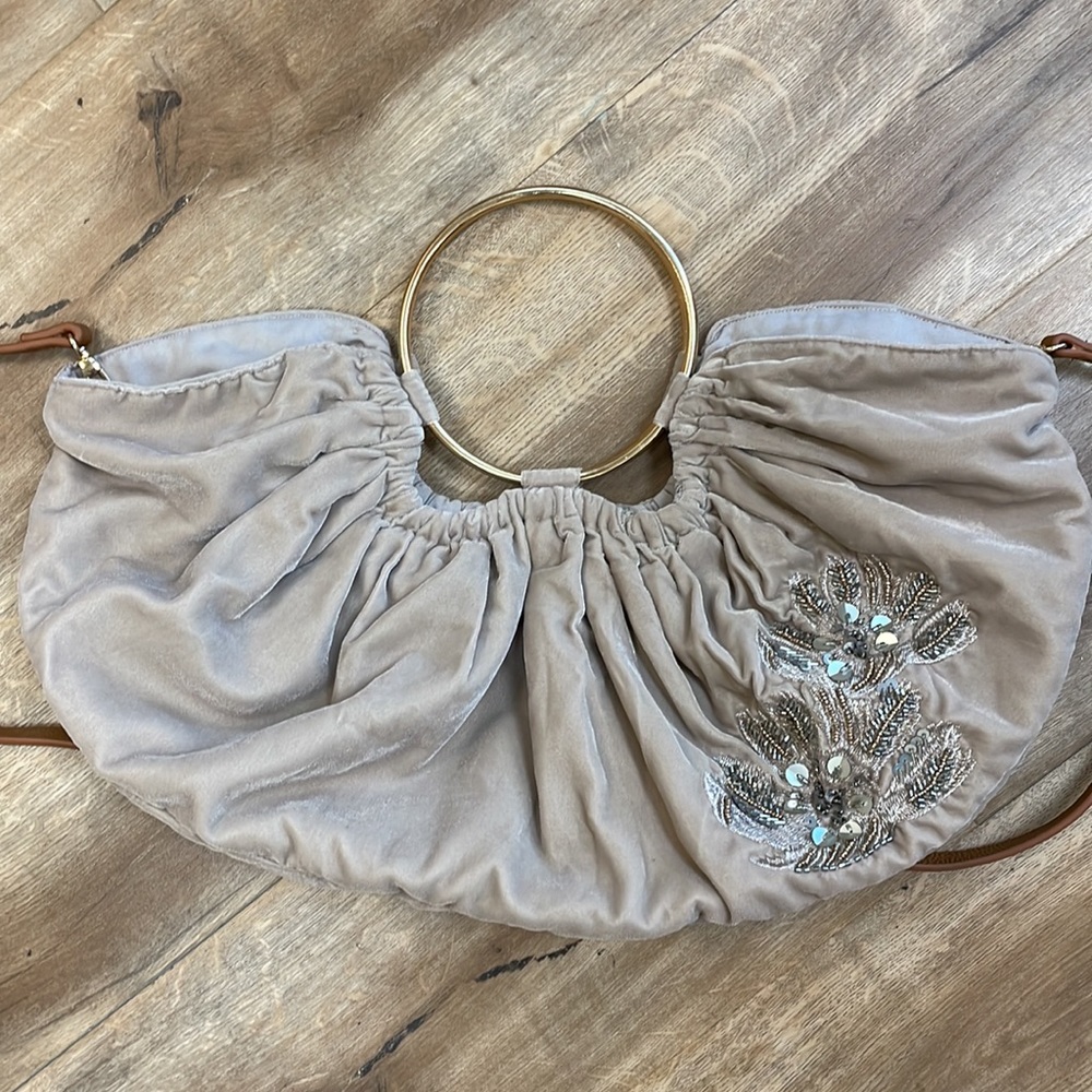 New Anthropologie Embellished Floral Satchel!!🔥🔥🔥 - Picture 12 of 14
